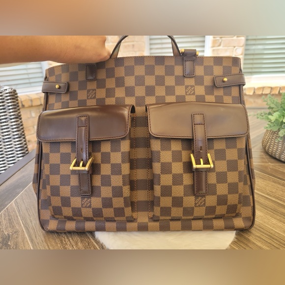 Damier Ebene Uzes Tote Bag - Picture 16 of 16